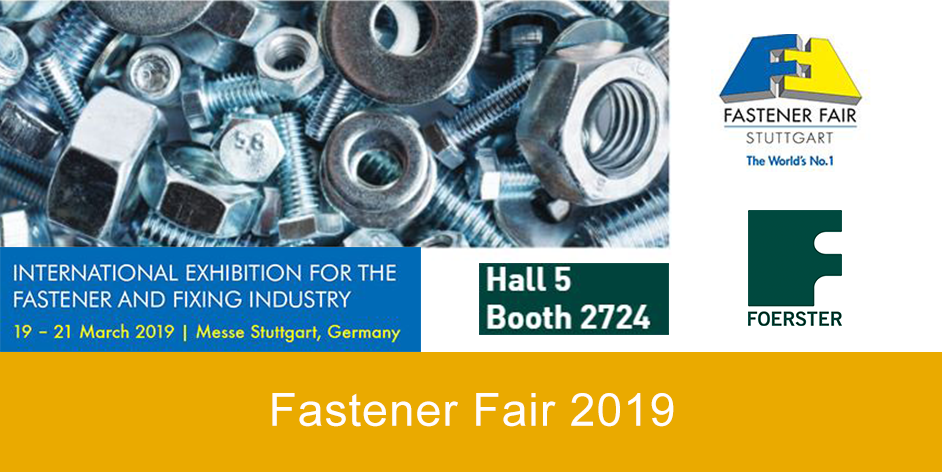 Fastener, industria, feria, foerster 